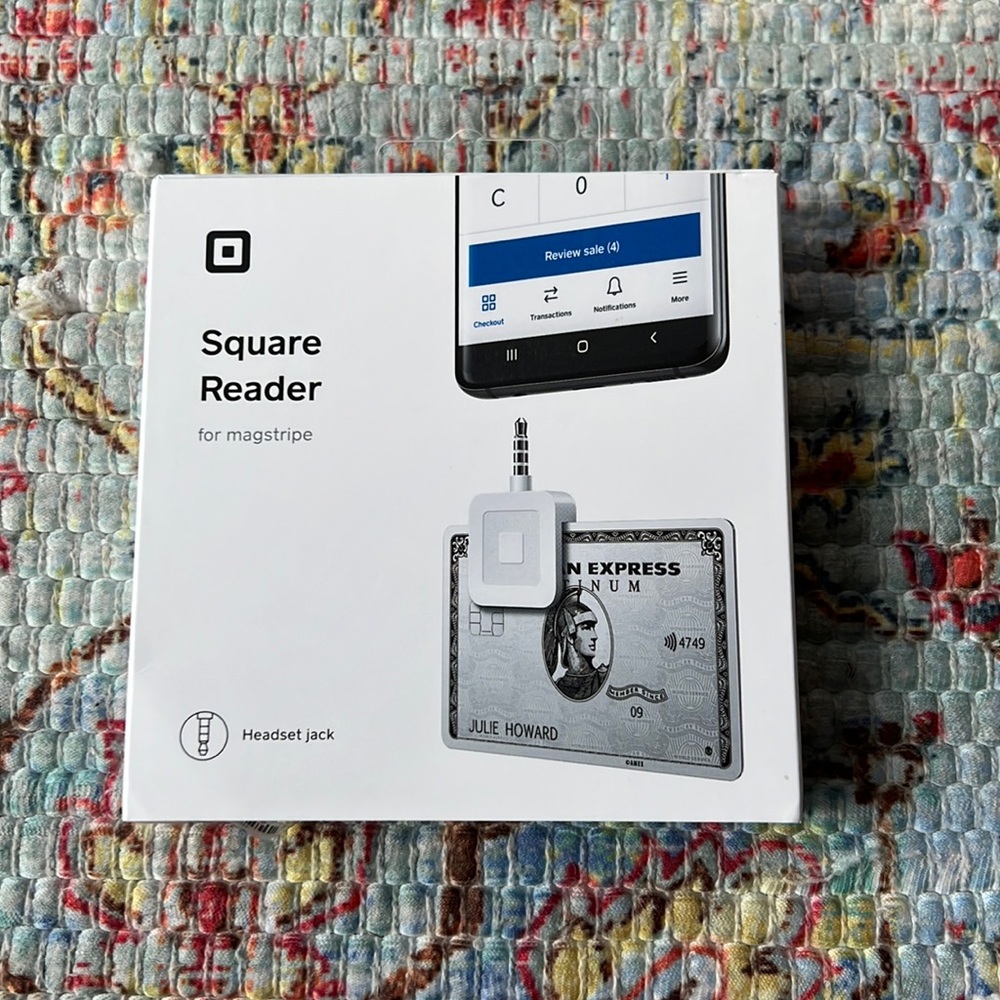 FINAL PRICE ❤️ SQUARE Point of Sale Reader for magstripe HEADSET JACK